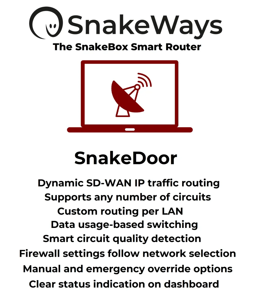 SnakeDoor Remote Access Service