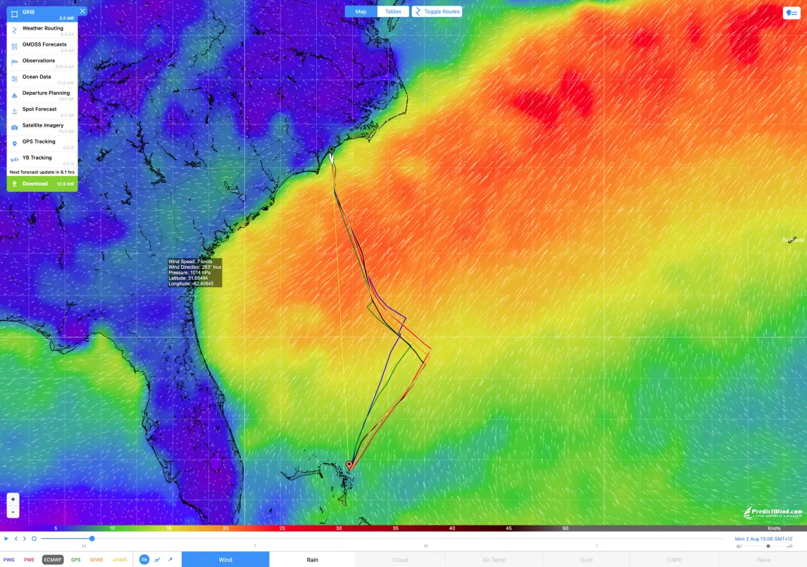 PredictWind Offshore App
