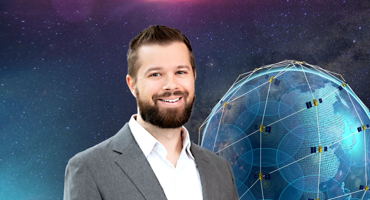 Behind the Network graphic showcasing Jacob Leaskey