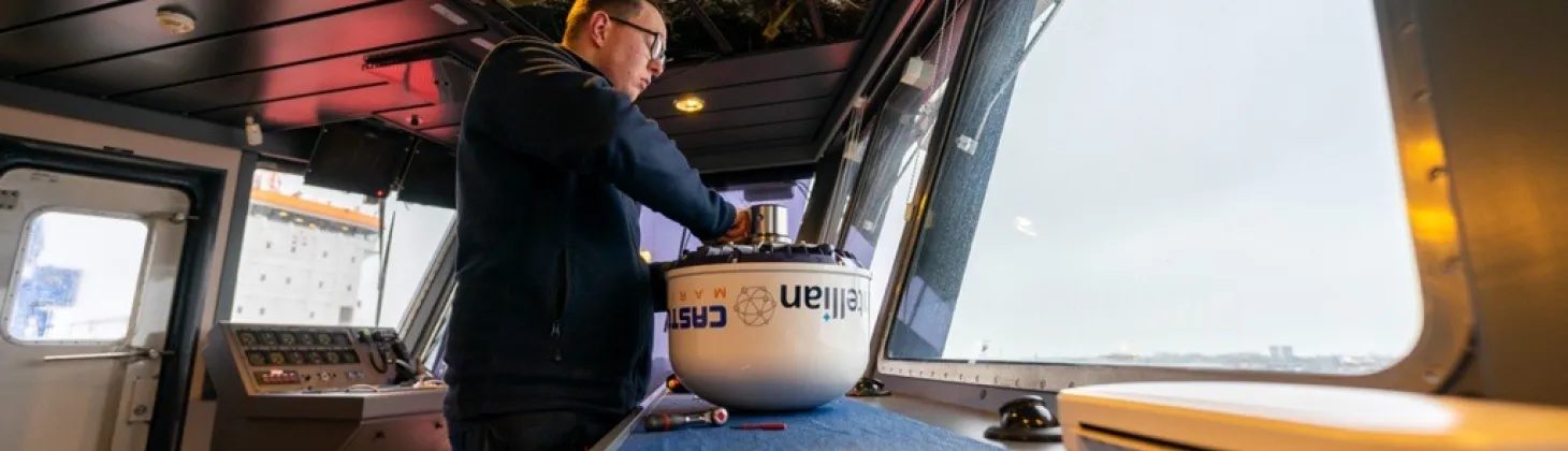 Wagenborg Offshore W2W Vessel Install