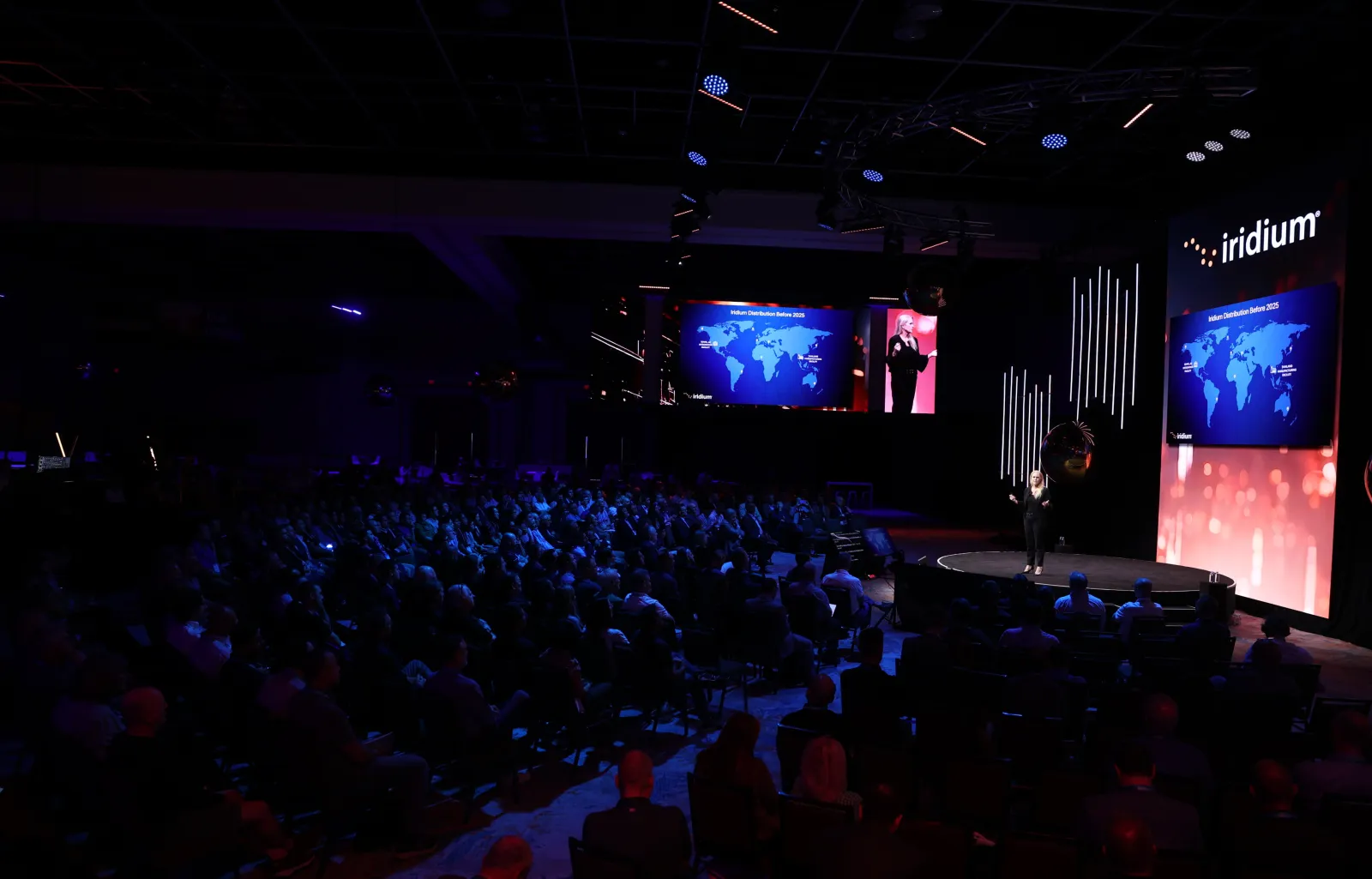 Picture of Suzi McBride at Iridium Partner Conference 2025