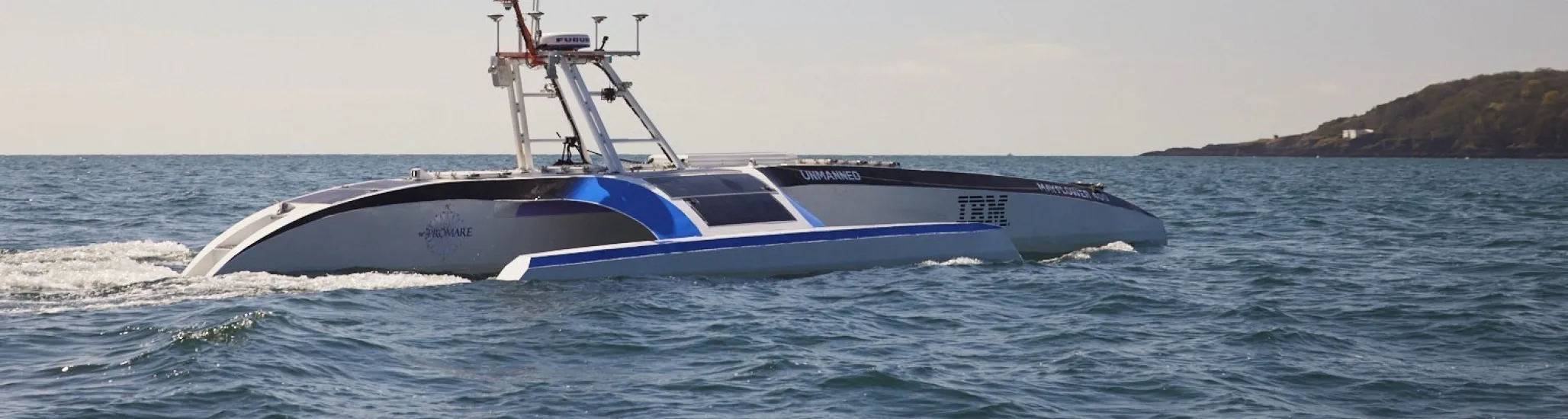 Autonomous Ship equipped with an Iridium Certus terminal.