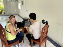 Disaster Tech team actively working in the field