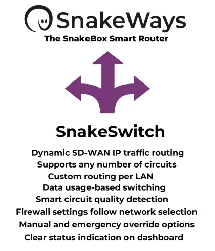 SnakeSwitch SD-WAN Service