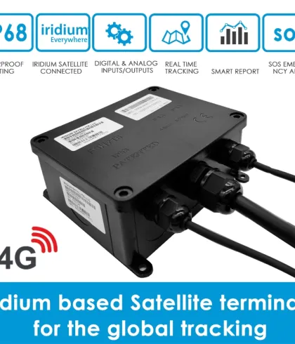 TR130-4G Dual-Mode Satellite GPS Tracker