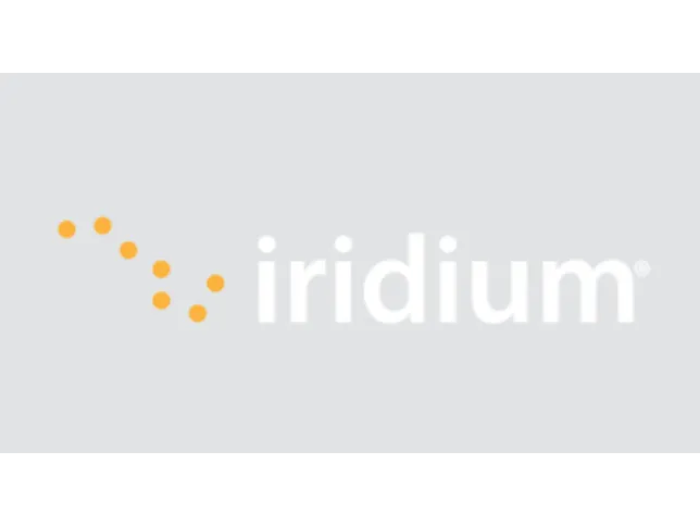 Iridium Logo White and Gold Thumbnail