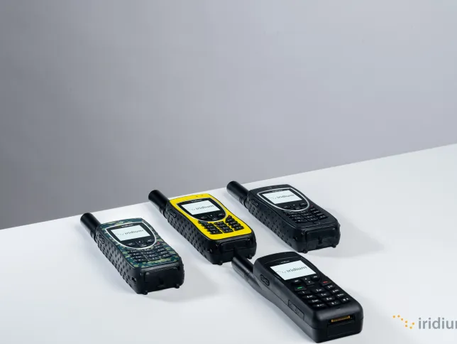 Iridium Handset Family group of four 