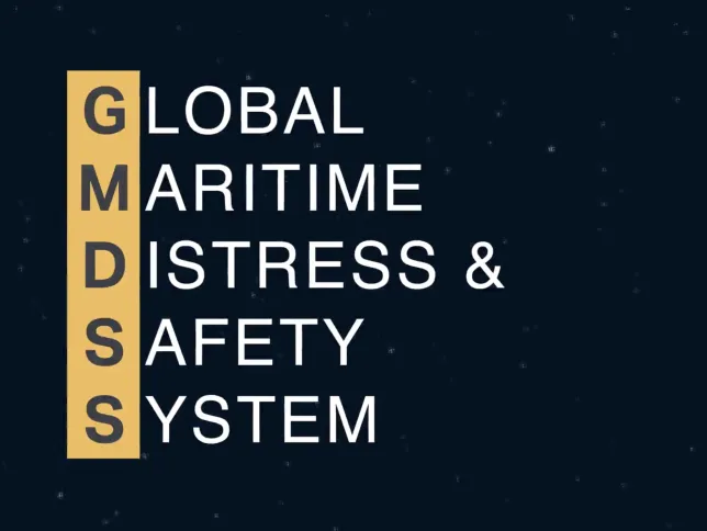 Iridium GMDSS Video Thumbnail, featuring the definition on GMDSS