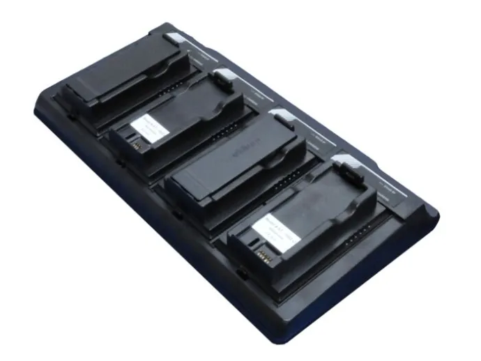 SatStation Four-Bay Battery Charger for Iridium 9555