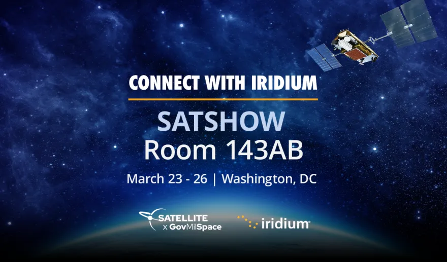 SATShow Meeting Space Graphic