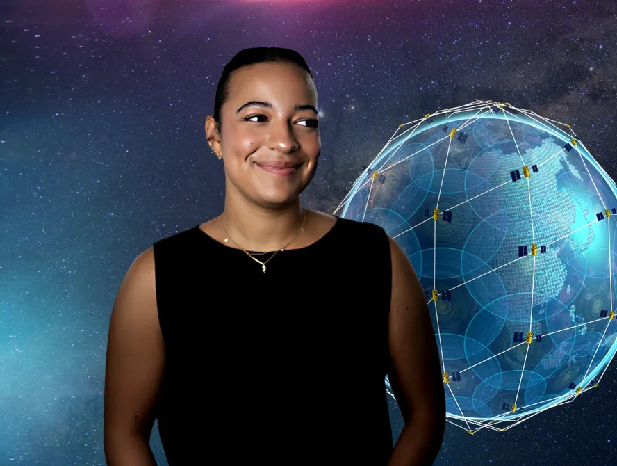 Behind the Network graphic showcasing Rachel Robinson