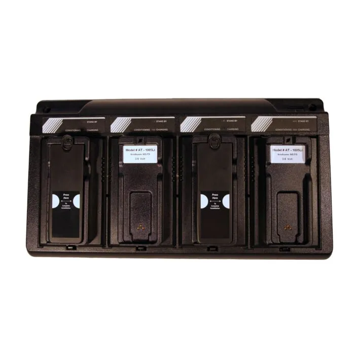 SatStation Four-Bay Desktop Battery Charger for Iridium Extreme®