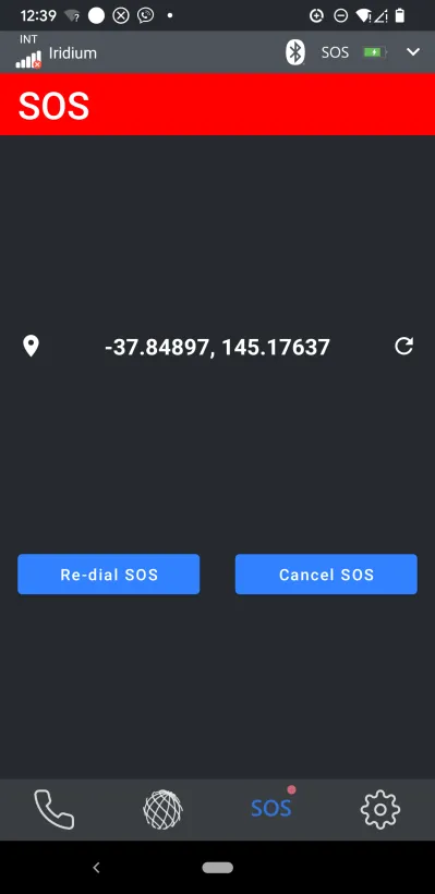 Iridium GO! exec® App