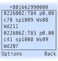 SpotCast - Text Weather Service