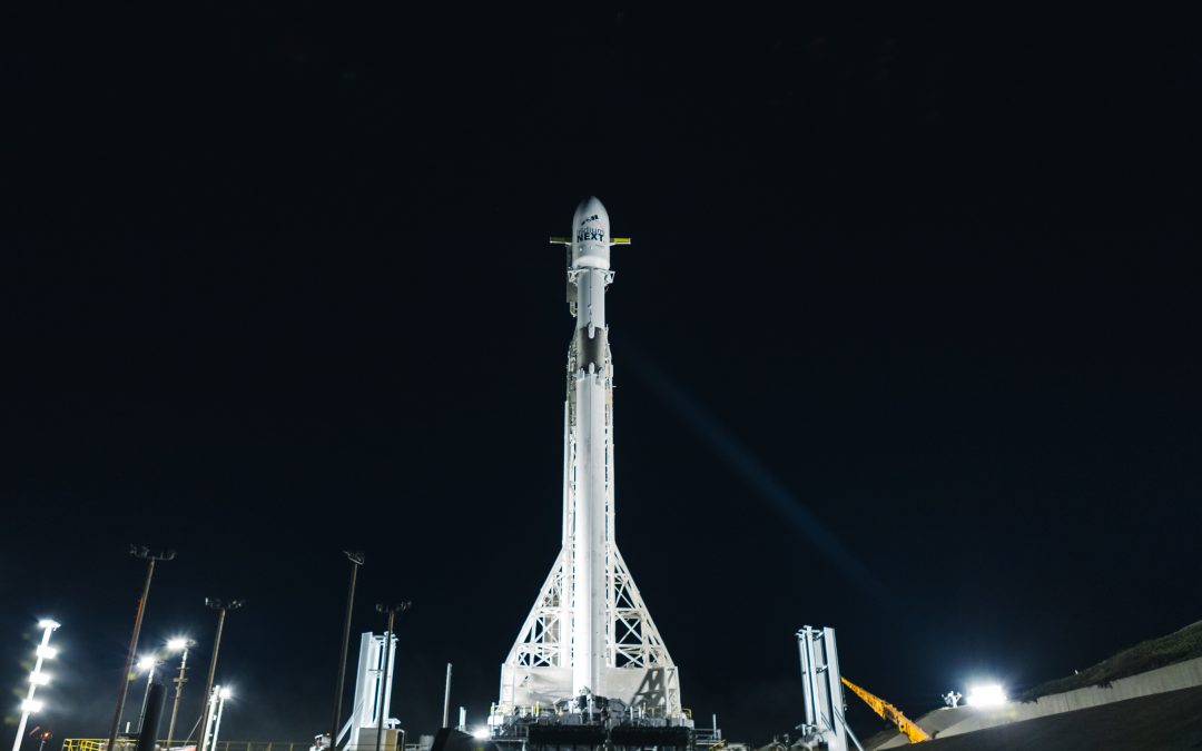 Flight-Proven Falcon 9 Rocket is Vertical at Vandenberg Air Force Base and Ready for Fourth Iridium® NEXT Launch