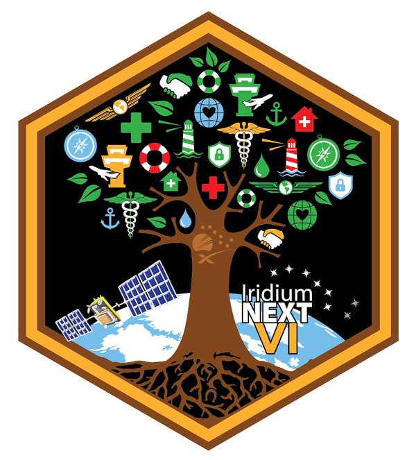 The Oak Tree – The Sixth Iridium® NEXT Launch Patch Hidden Meaning Revealed!