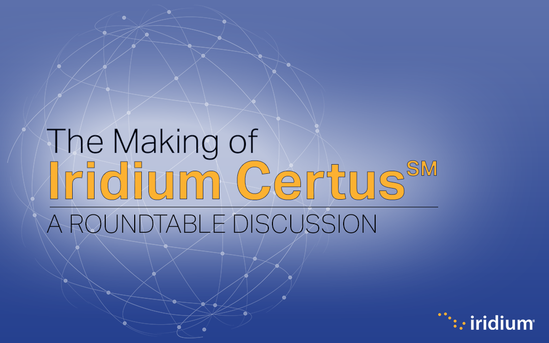 Iridium Certus - Blog Banner