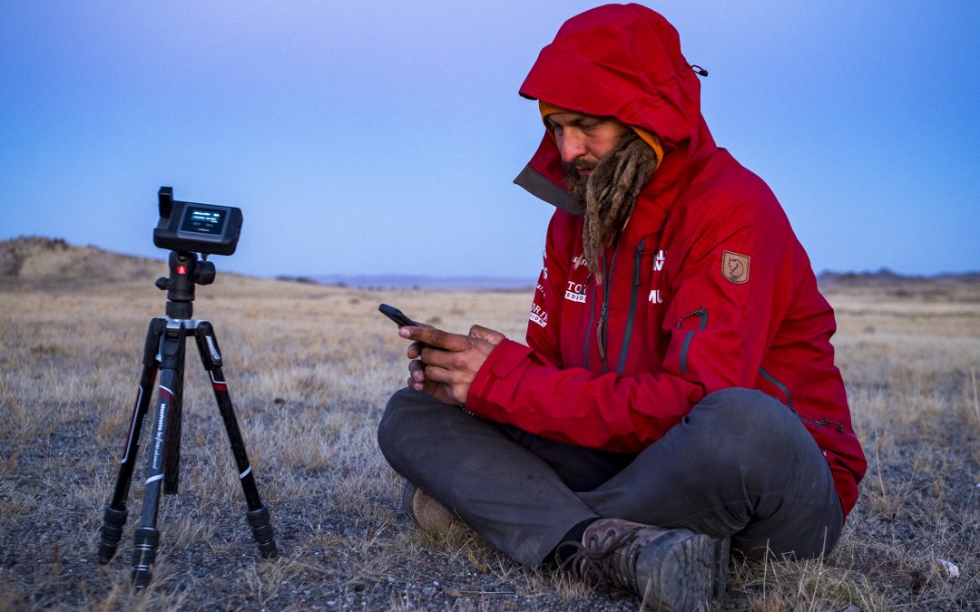 Braving the Gobi Desert with Iridium