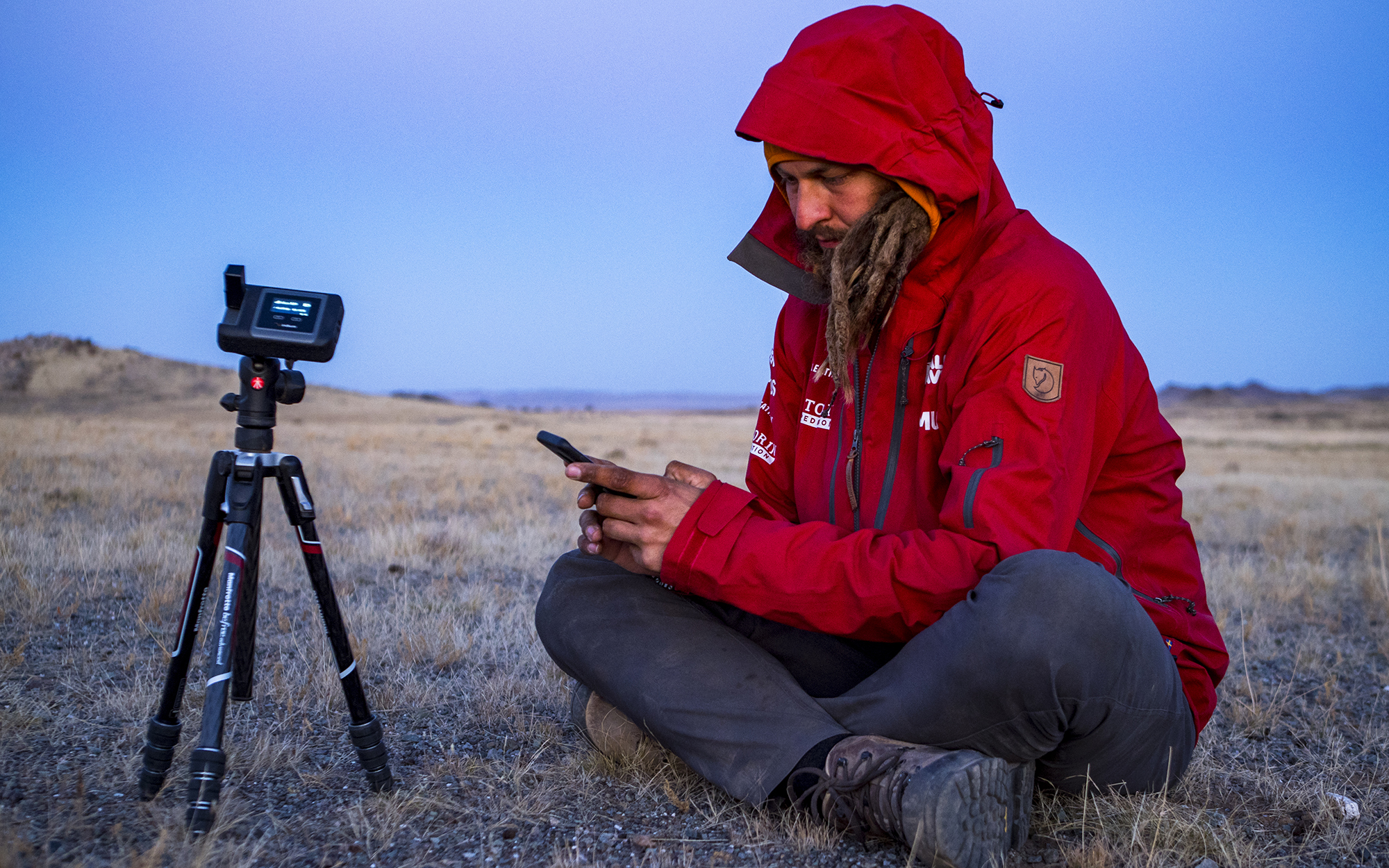 Gobi Desert with Iridium