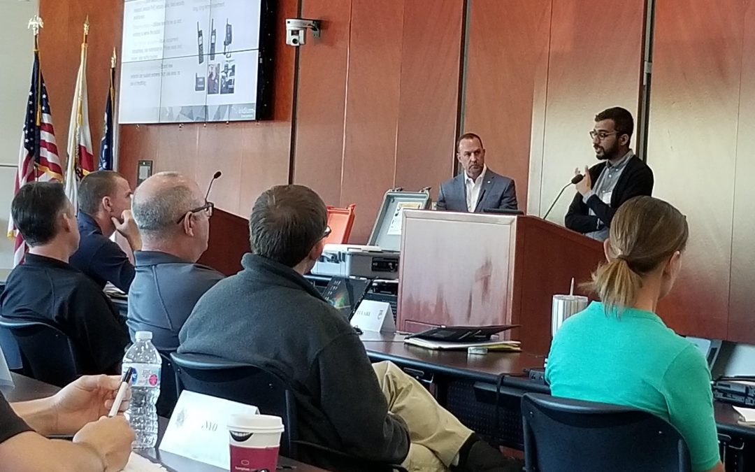 Toby Jacob, Land Mobile Product Manager, recently presented at the 2019 California Law Enforcement Mutual Aid Conference!