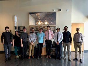 Summer 2019 class of interns in the Iridium Tempe office.