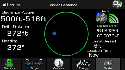 Iridium Connected | Ship Tender Watch by Nautica Alert