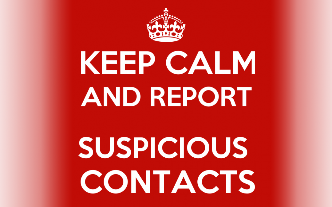 Security Tip: Suspicious Contacts