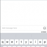 Iridium GO! Messages Screen