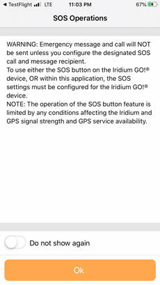 Iridium GO! SOS