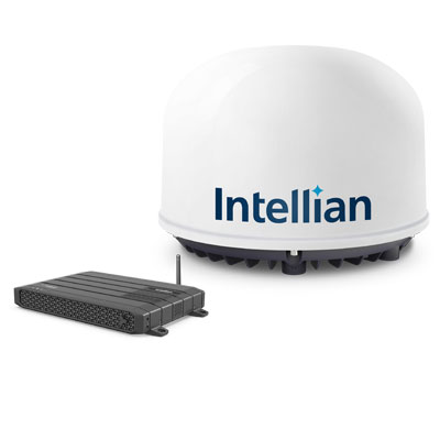 Intellian c700 product image w antenna