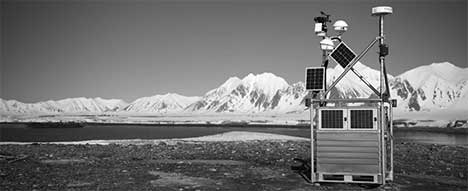 Remote Monitoring Arctic B/W