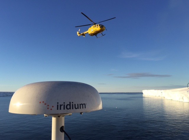 Iridium Pilot in use for Arctic expedition