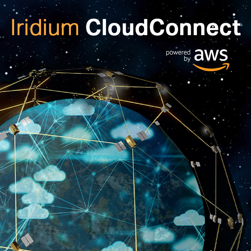 Iridium CloudConnect powered by Amazon web services