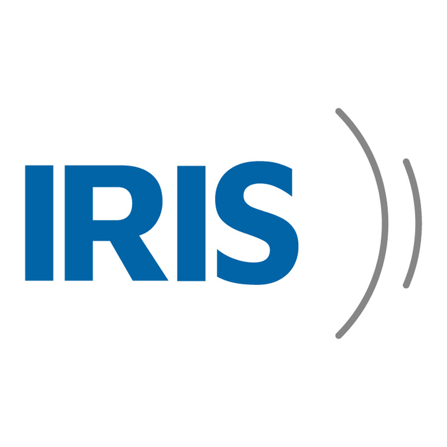 Image of IRIS app logo on white background