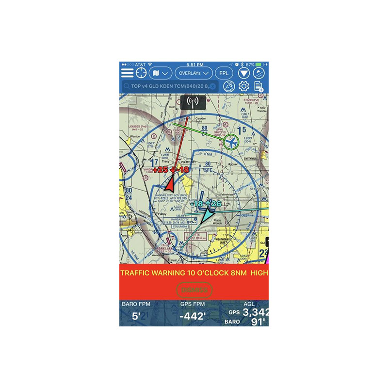 In app image of Aerovie Electronic Flight Bag application
