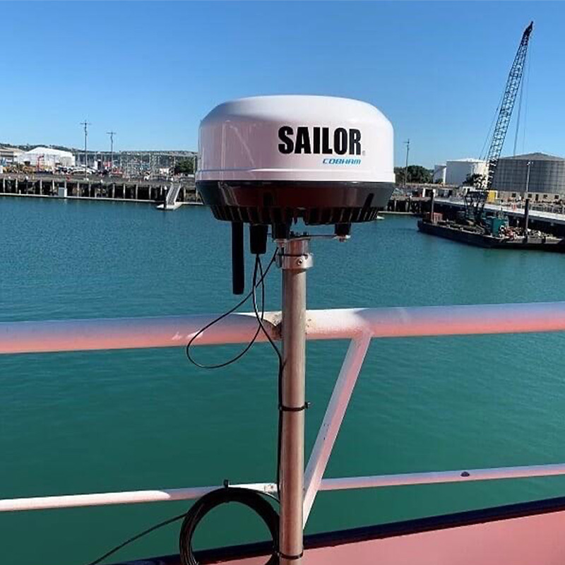 Iridium Certus SAILOR 4300 Cobham unit deployed on vessel