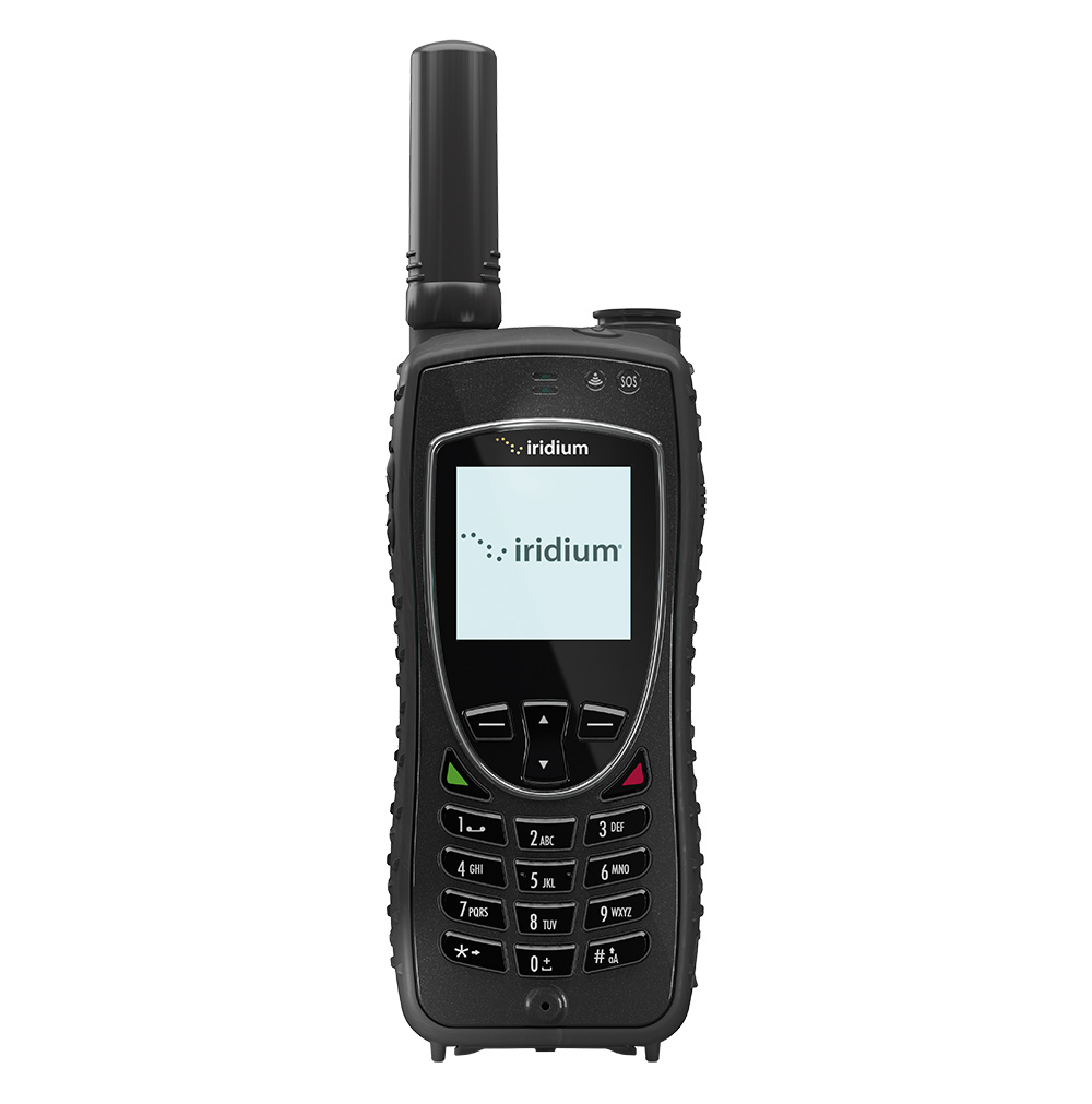 Iridium 9575A product photograph front view