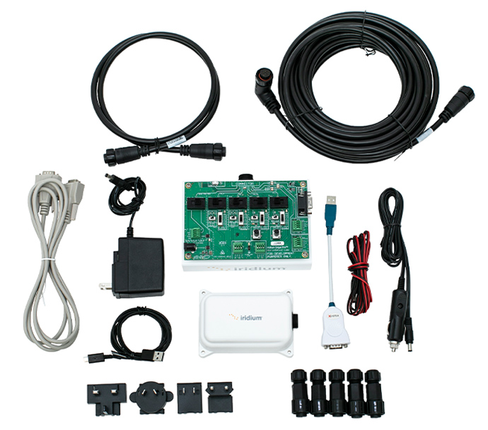 Iridium Edge Pro dev kit contents