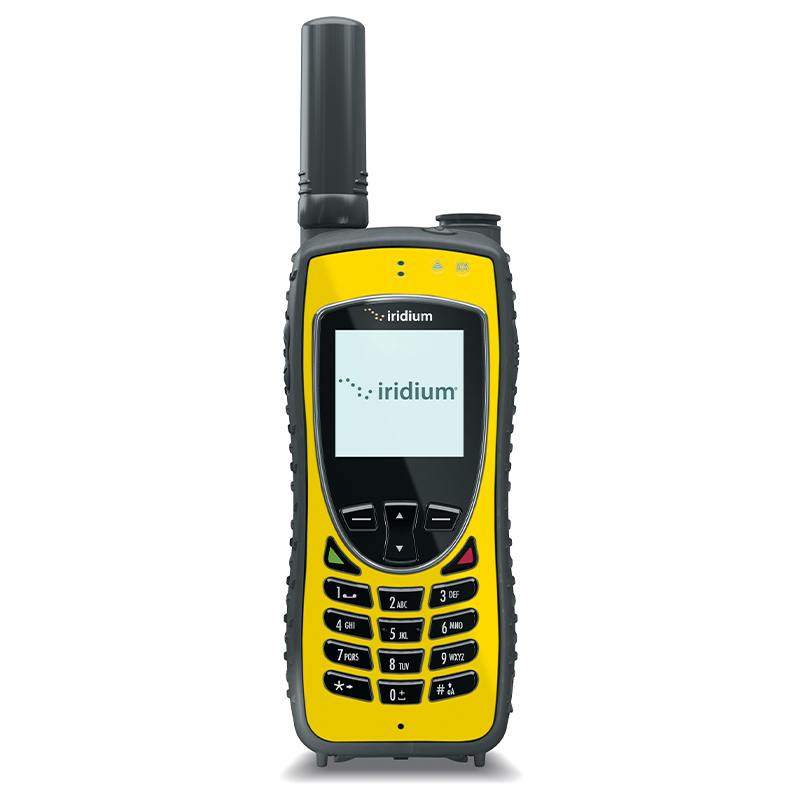 how does iridium satellite phone work
