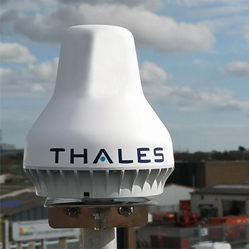 VesseLINK 200 by Thales installed on vessel at port