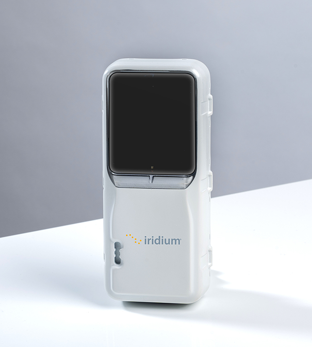 Iridium Edge Solar slap and track device