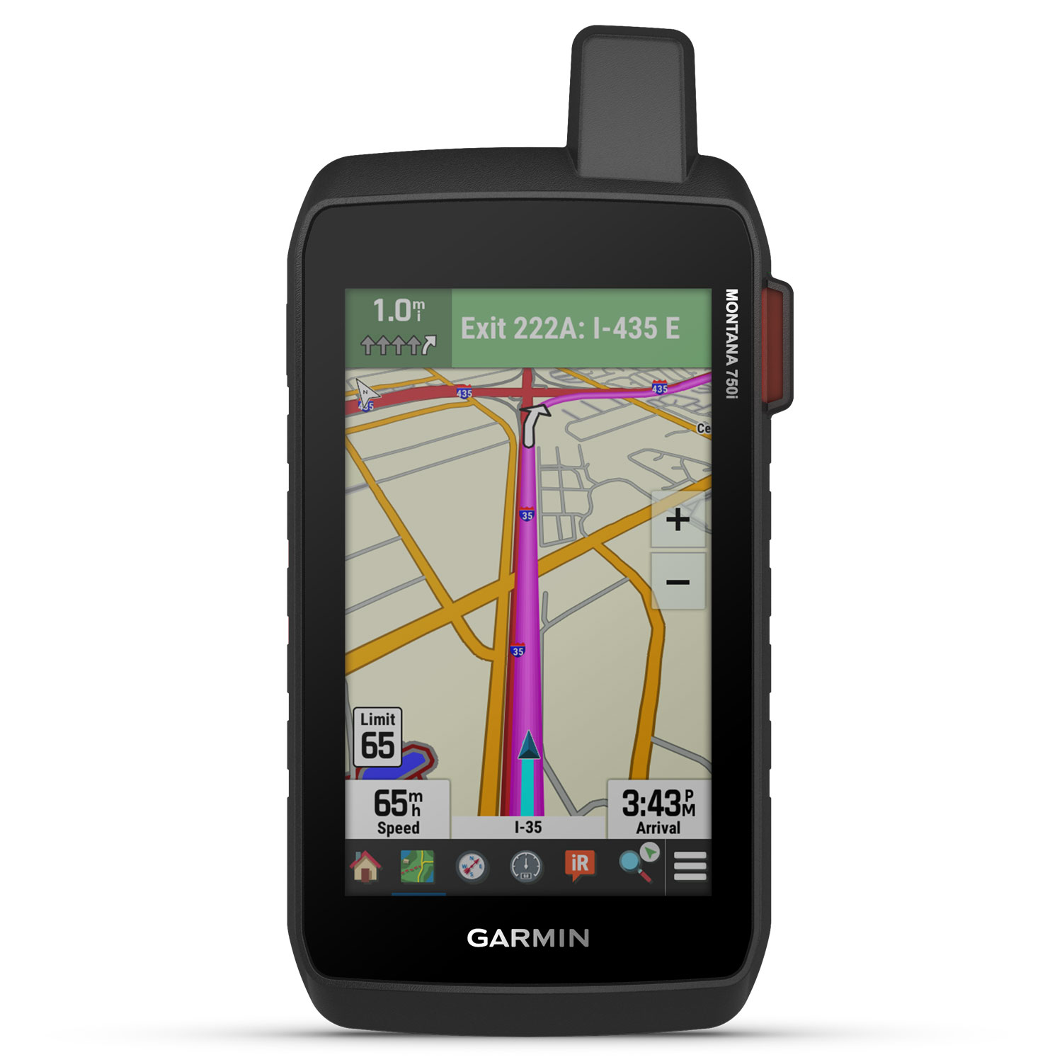 Garmin - Montana 750i  Iridium Satellite Communications