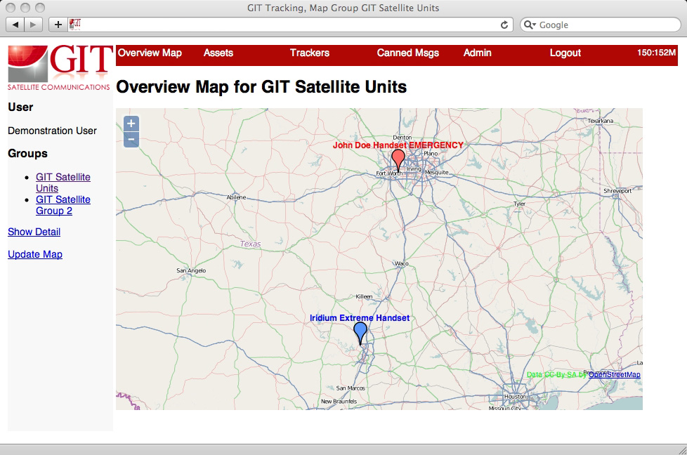 Gitsat X-Track Product Imagery