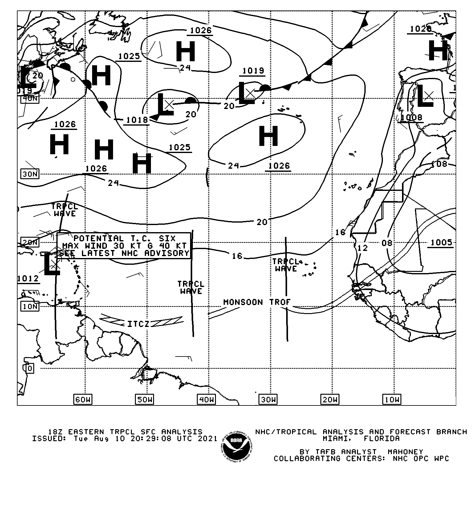 MailASail Teleport-Weather Product Imagery