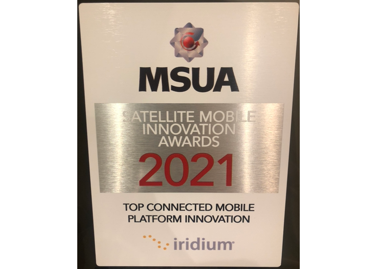 Iridium® GMDSS Wins Top Connected Mobile Platform Innovation Award