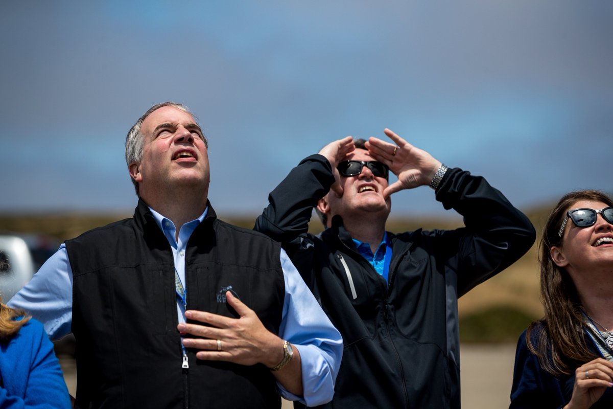 Matt Watching the Second Iridium NEXT Launch