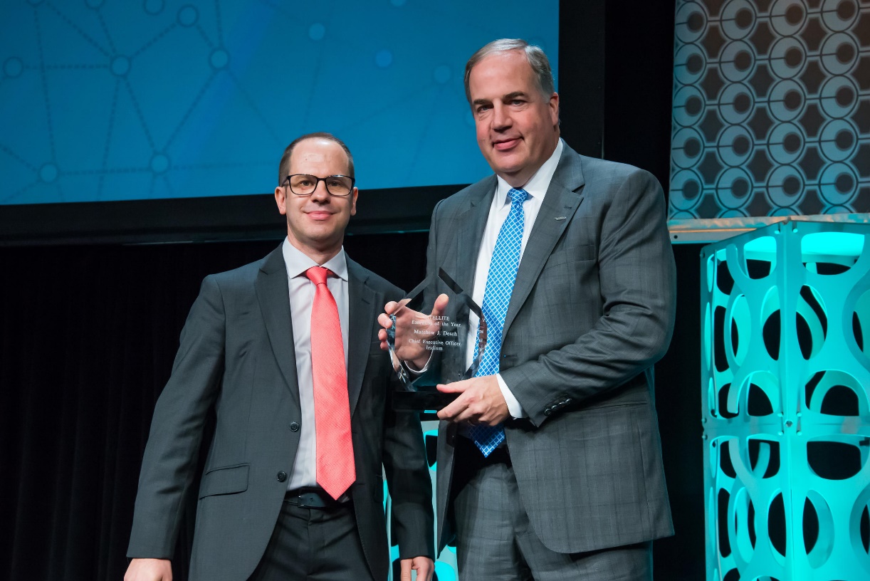 Matt became the first 2x winner of Via Satellite’s Executive of the Year