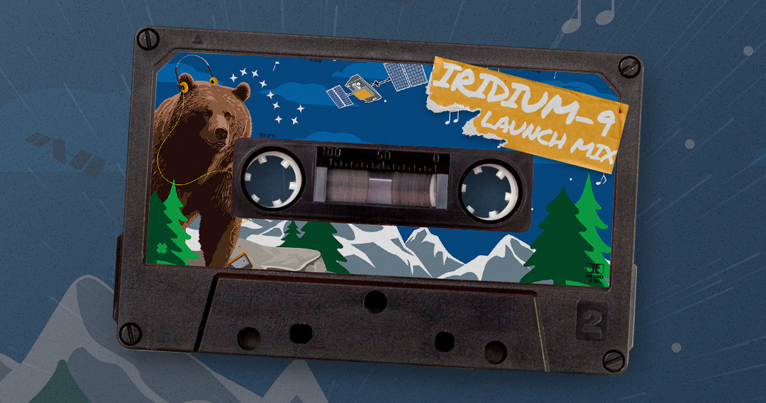 Guess who’s back…back again…The Iridium-9 Launch Playlist Revealed