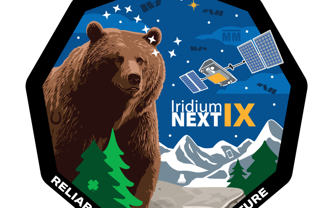 The Bear – The Ninth Iridium NEXT Campaign Launch Patch