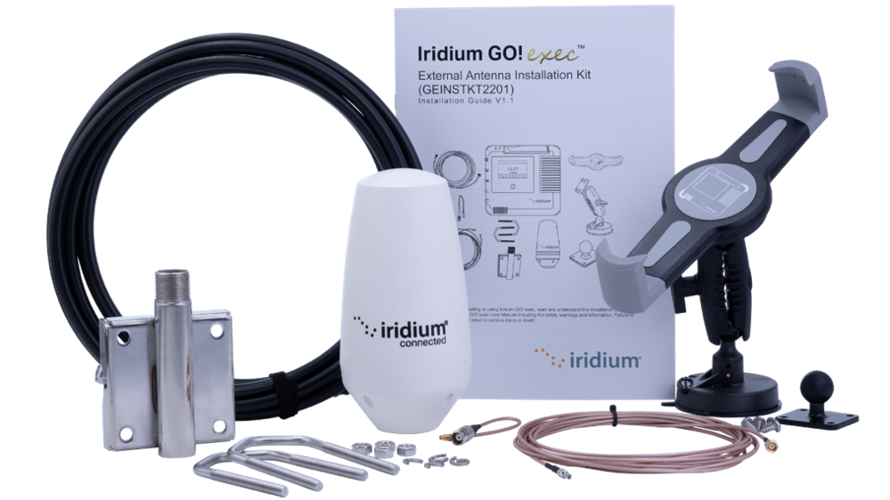 Now Available: Iridium GO! exec Premium Dual Mode and LITE Antenna Kits